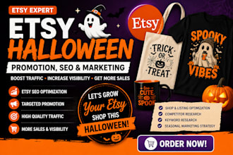 optimize and promote your etsy halloween listings