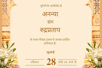 design premium indian wedding invitation cards