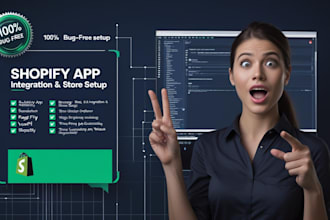integrate the shopify app into your store
