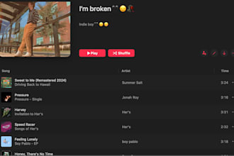 curate a playlist for any occasion