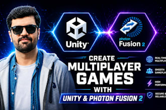 build your unity multiplayer game with photon fusion 2