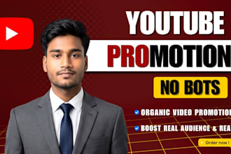do organic youtube video promotion