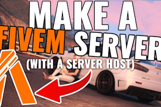 create and fix a fivem esx server with custom scripts