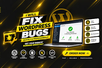 fix wordpress issues, errors, bugs, fix wordpress errors, bugs, fix wordpress