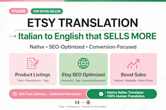 translate your etsy description from italian to english