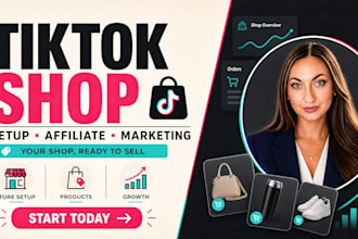 setup tiktok shop tik tok droshipping, tiktok shop marketing, tiktok affiliate