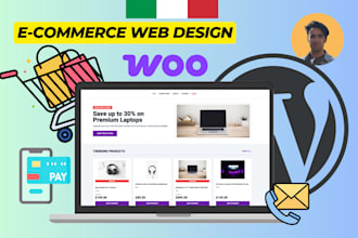 design an ecommerce website with woocommerce