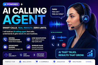 create receptionist calling agent for your business