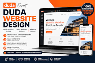 do duda website design, duda website builder and website design