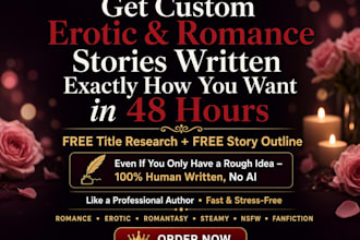 write erotic stories ghostwrite erotica fanfiction nsfw anime fanfic ghostwriter