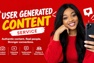 design and redesign a ugc gig image