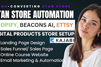 do stan store email automation, beacons ai setup, stan store marketing, shopify