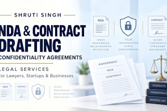 draft your confidentiality and non disclosure agreements