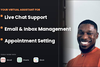be your virtual assistant for customer support and live chat