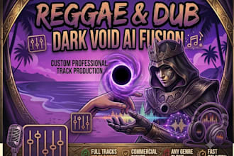 create custom reggae and dub music mixed with any genre