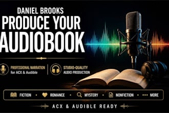 be your male audiobook narrator for business and self help books