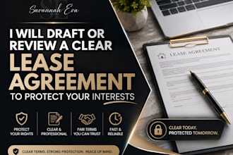 draft legal contracts, agreements and legal documents
