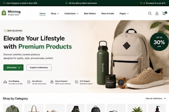 customize edit shopify store design update product upload, shopify homepage