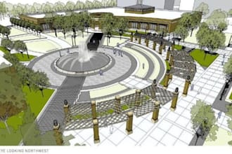 draw landscape planting plans, hardscape plans and detailed site layouts in cad