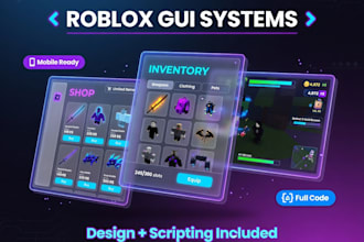 create custom roblox gui and UI systems with lua scripting