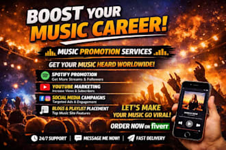 promote your music and grow your artist audience