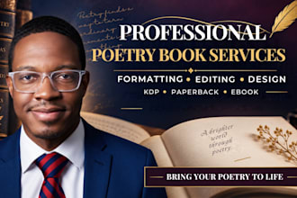 do poetry book formatting, poetry book design, story book format, poetry editing
