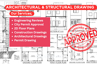 review structural plan mep engineer stamp for florida building permit approval