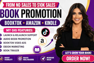 do booktok promotion children book marketing booktok author SMM book promotion
