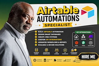 build airtable automation, database and CRM systems with custom API integrations