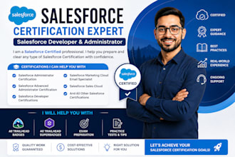 offer support for all types of salesforce certifications
