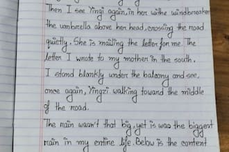 write anything with my pretty handwriting