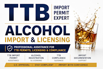 handle ttb import permit, alcohol registration, tobacco licensing and compliance
