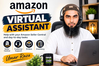 be your amazon virtual assistant for seller central and customer support