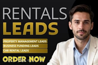 generate car rental leads, car hire leads, automotive leads, airbnb leads