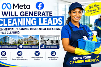 generate commercial cleaning leads, residential cleaning office cleaning
