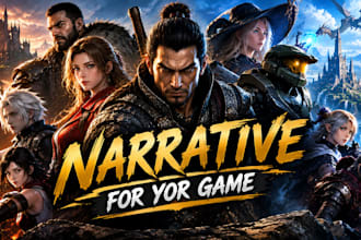 write game storylines, lore, puzzles, quests, and more game design document