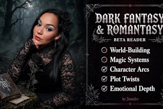 be your romance and fantasy beta reader