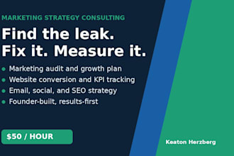 be your marketing strategy consultant for small business growth