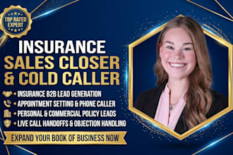 do insurance sales closer appointment setter b2b cold caller phone caller