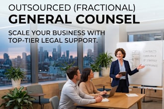 serve as a business minded fractional gc