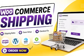 fix and setup woocommerce shipping rates, taxes and checkout