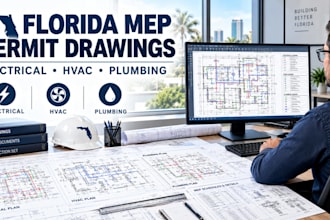 florida mep drawings for residential permit approval structural engineer
