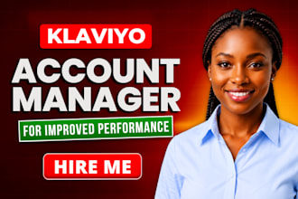 klaviyo account manager fix klaviyo flow klaviyo audit klaviyo marketing expert