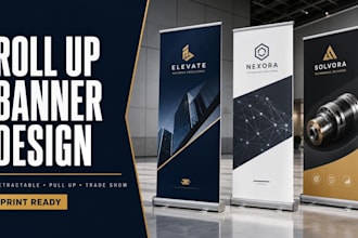 design roll up banner rectractable and the pull up banner for your business