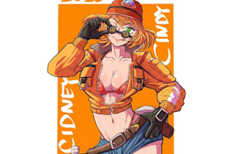 draw commission into anime or manga style art
