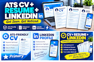 write resume, cover letter