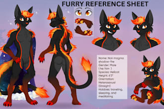 draw furry ref sheet furry reference sheet fursona ref sheet nsfw furry furry oc