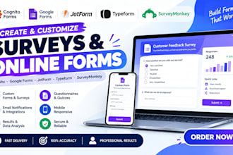 create surveys online form cognito google forms, jotform, typeform, surveymonkey