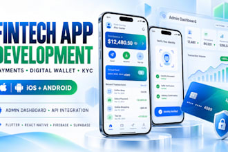 develop fintech neobank banking payment loan wallet bnpl crypto ai money vtu app