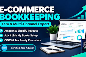 do ecommerce bookkeeping for amazon fba shopify stores using qbo wave xero a2x